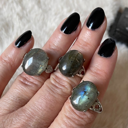 Labradorite Ring