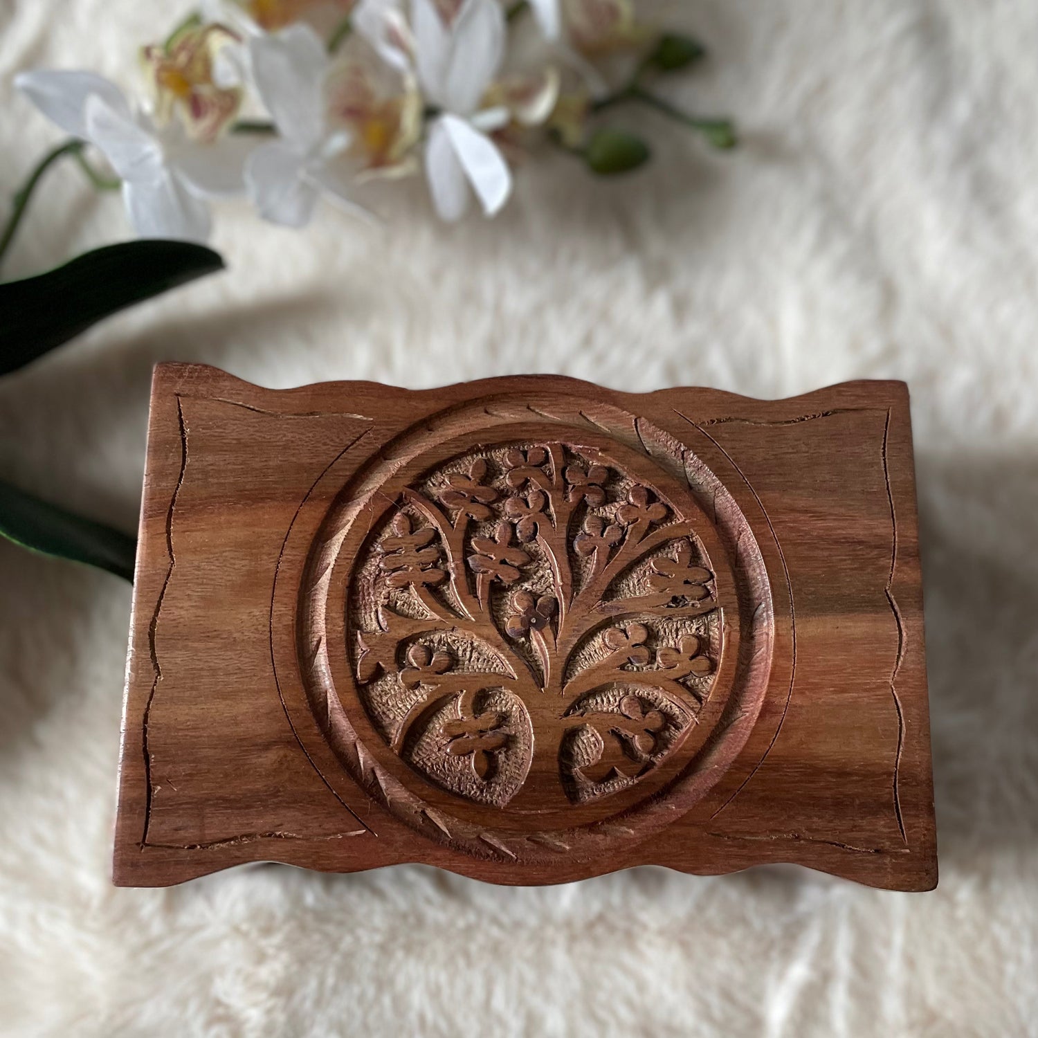 Tree of Life Wooden Box