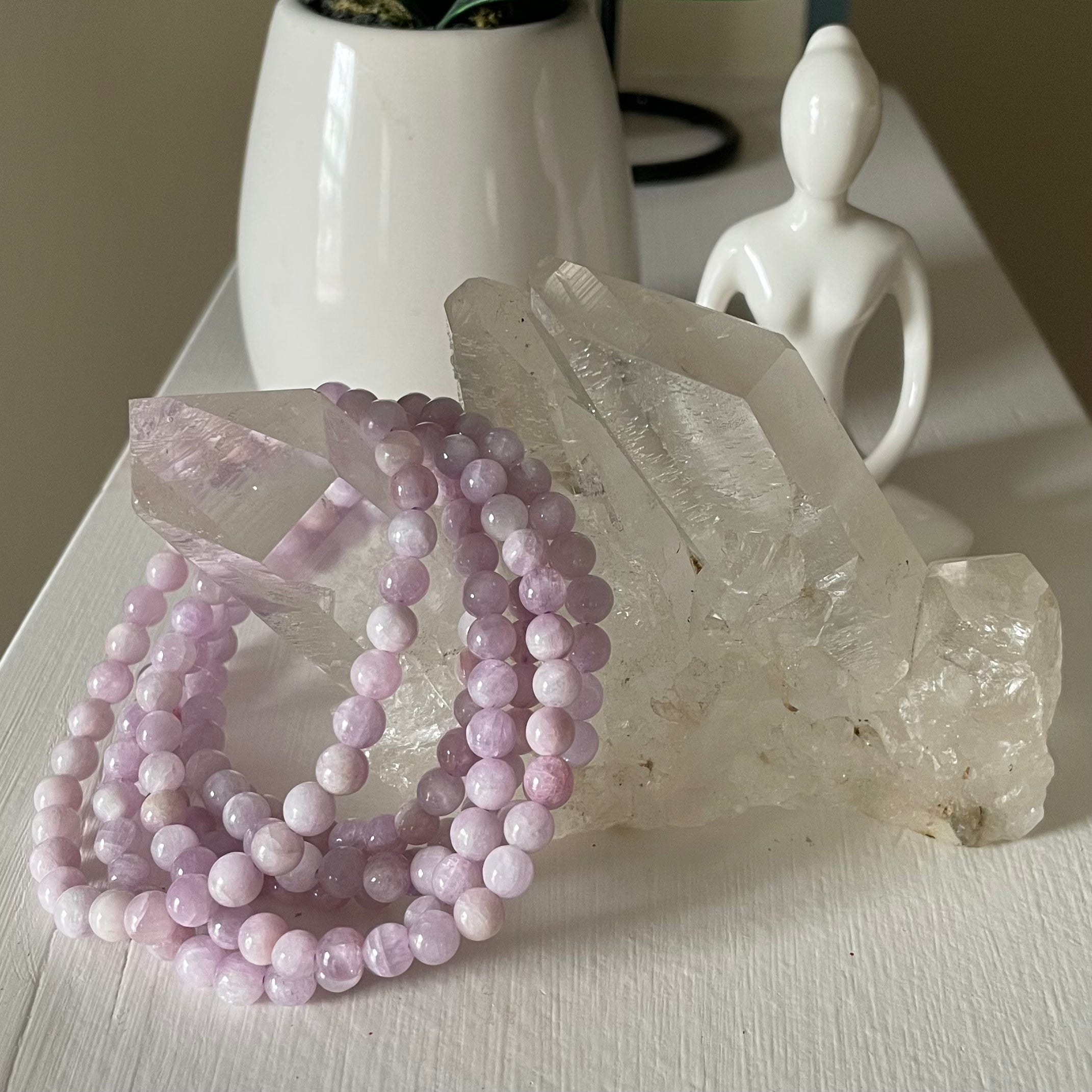 Kunzite Stretch Bracelet