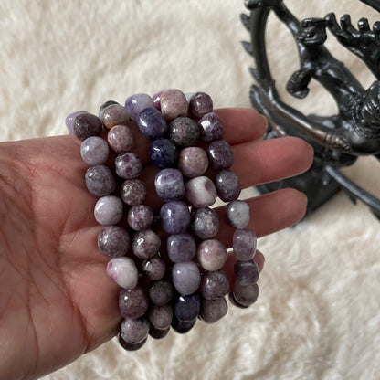 Lepidolite Stretch Bracelet