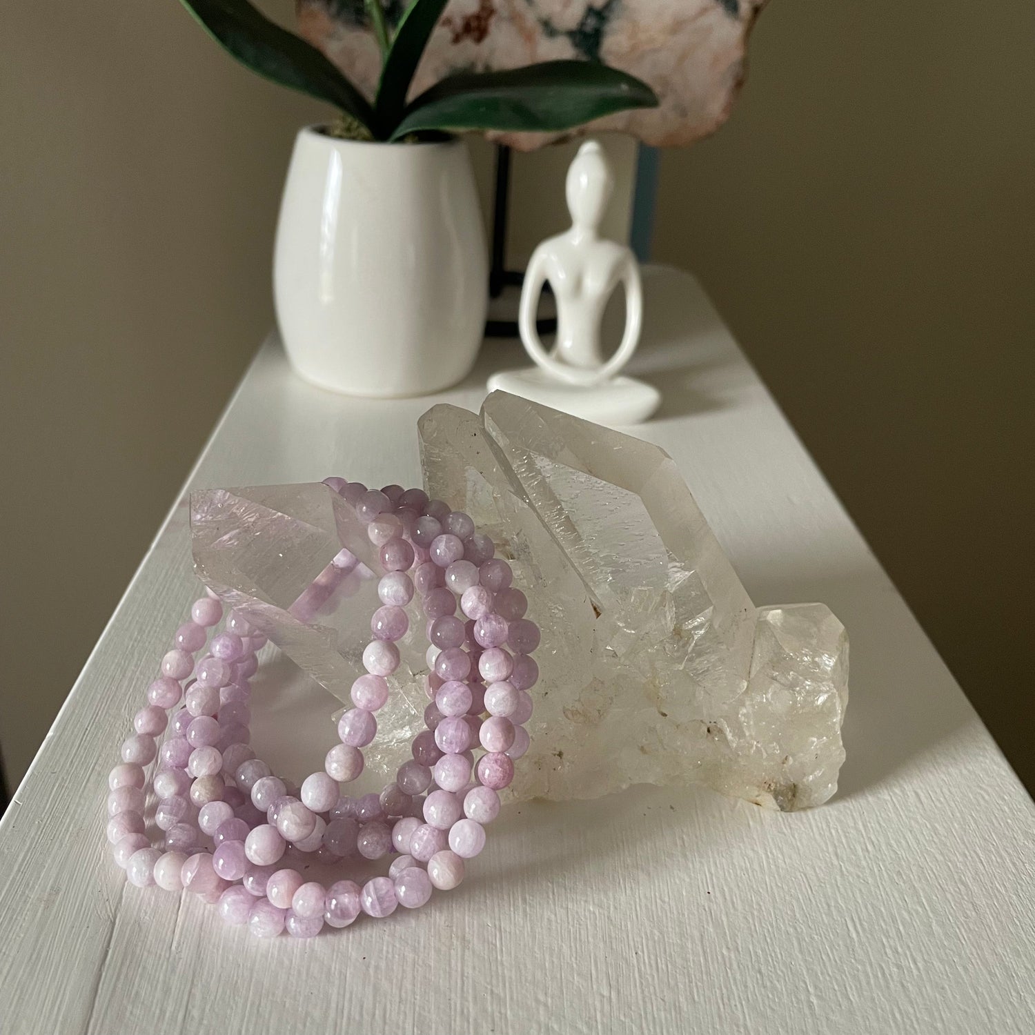 Kunzite Stretch Bracelet