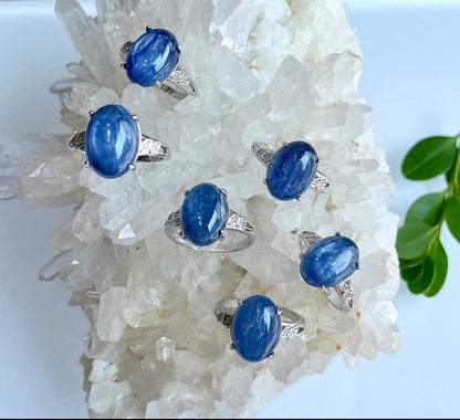 Blue Kyanite Ring