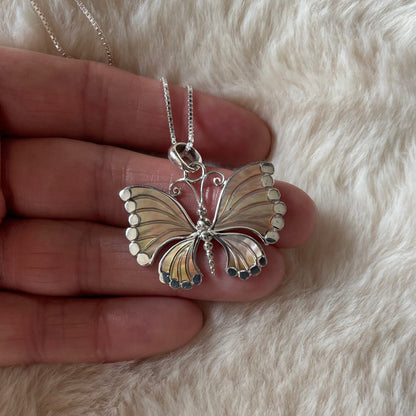 Butterfly Shell Necklace