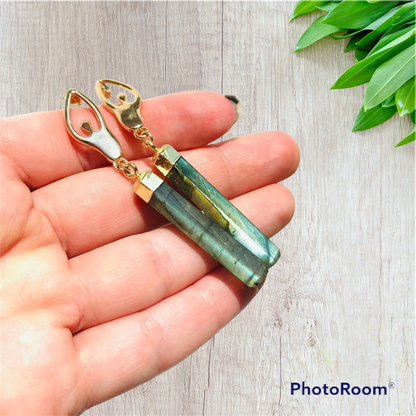 Goddess Labradorite Earrings