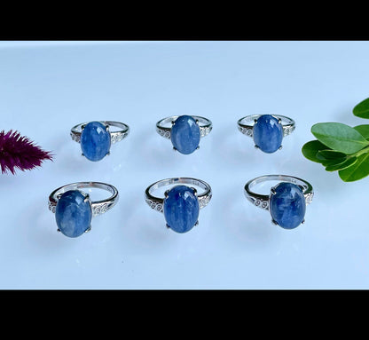 Blue Kyanite Ring