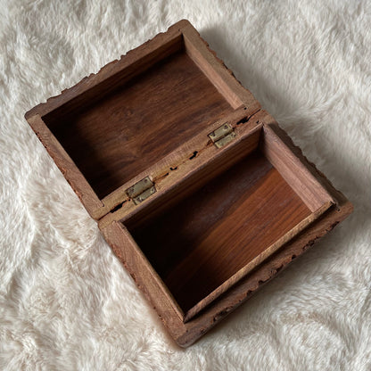 Triquetra Carved Wooden Box