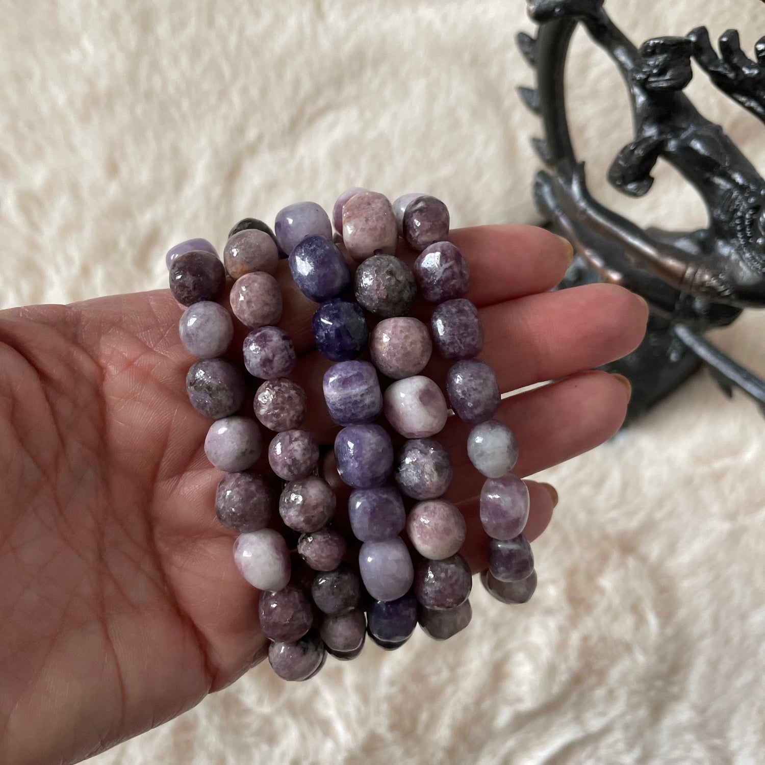 Lepidolite Stretch Bracelet