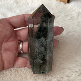 Evermore Everlasting Garden Quartz Towers, natural crystal towers with pointed tips, ideal for decorative or spiritual use