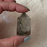 Evermore Everlasting Garden Quartz Towers, natural crystal towers with intricate facets and earthy tones, ideal for spiritual decor.