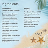Puracy Gel Hand Soap with natural ingredients, showing a clear bottle and ingredients list on the label.