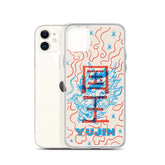 Japanese Dragon iPhone case by Yūjin Clothing featuring a detailed dragon design on a sleek phone cover.