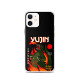 Yūjin Clothing Fire Flame iPhone case with vibrant flame design, protective phone cover for iPhone models.