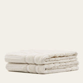 Italic Capri Australian Cotton hand towel for home bath, soft, absorbent cotton with a stylish design, shown in the image.