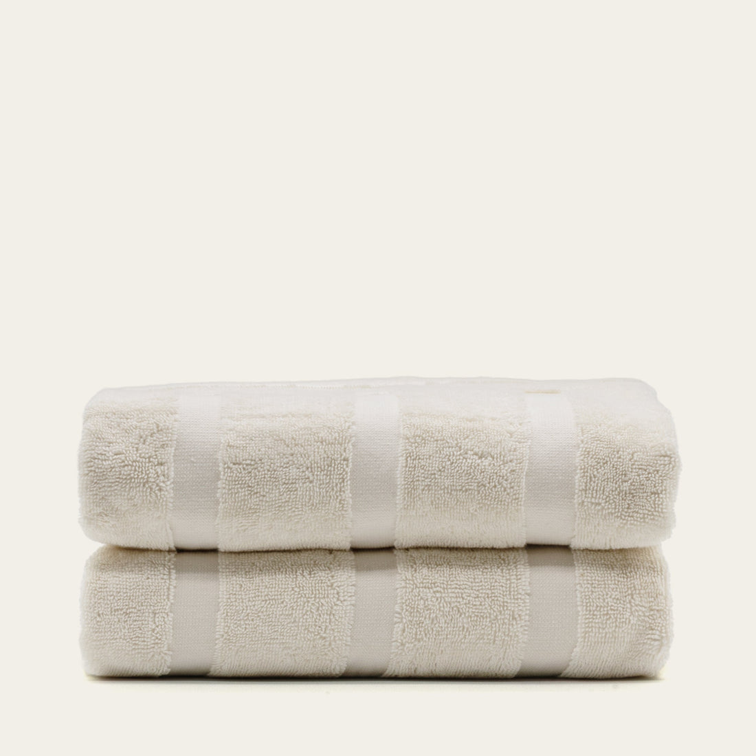 Soft Capri Australian Cotton Bath Towel by Italic with plush texture and white color, perfect for home bathroom use.
