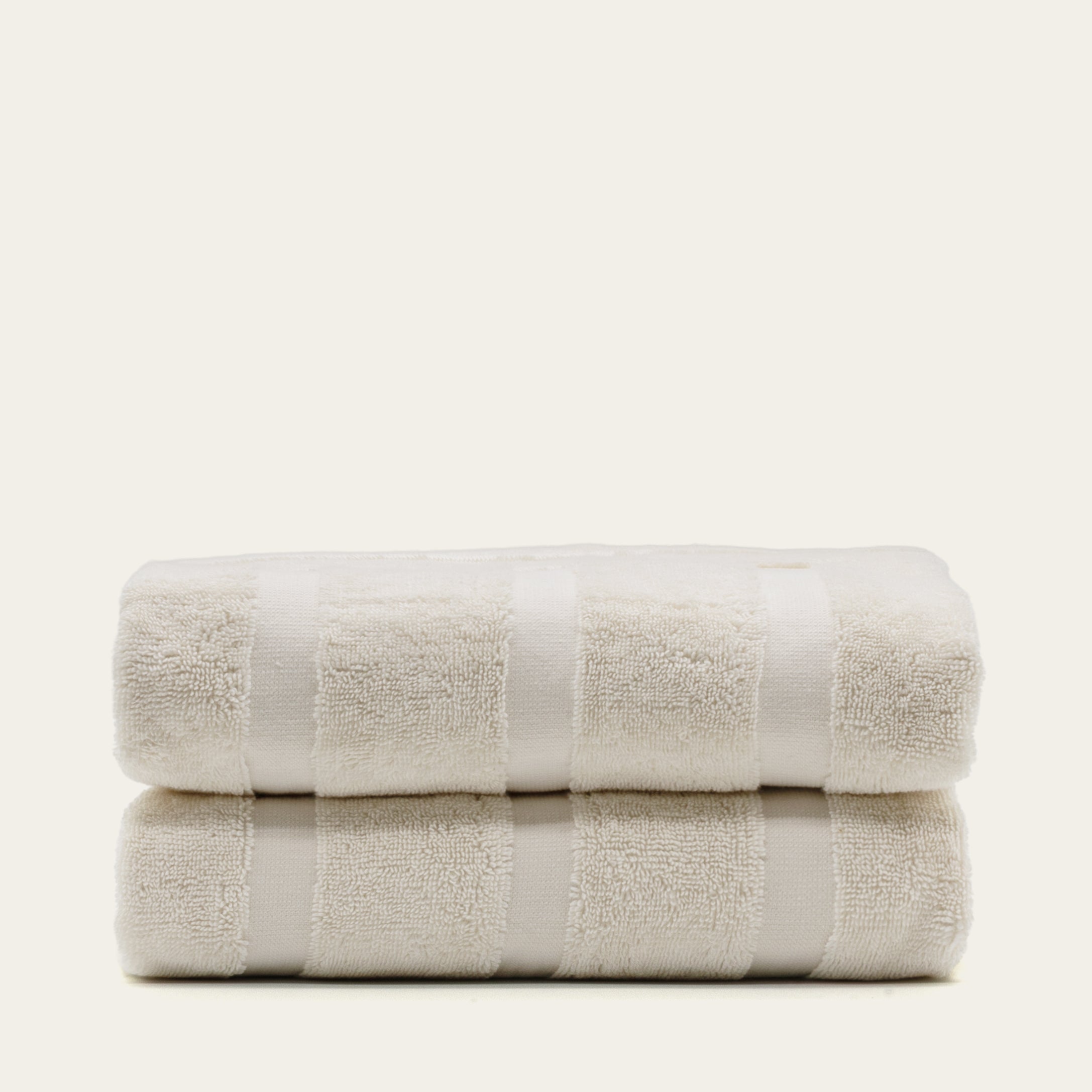 Soft Capri Australian Cotton Bath Towel by Italic with plush texture and white color, perfect for home bathroom use.
