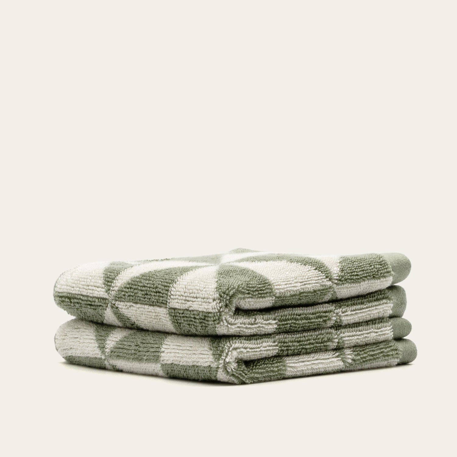 Umbra Australian cotton washcloths by Italic, soft and plush bath towels for home use, shown in a clean bathroom setting.