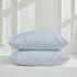 Elegant Luxe Australian Sateen pillowcase set by Italic, featuring smooth, shiny fabric for a luxurious bedroom look.