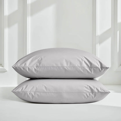 Luxe Australian Sateen Pillowcase Set by Italic, soft and smooth bed pillowcases in elegant neutral colors, ideal for luxurious sleep.