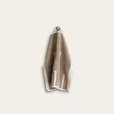 Soft Sorrel Australian cotton washcloth from Italic, featuring plush texture and natural white color for gentle skincare.