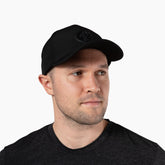 Men wearing JOJU Performance UV Protective Sport Cap, showcasing the breathable fabric and sporty design for outdoor activities.