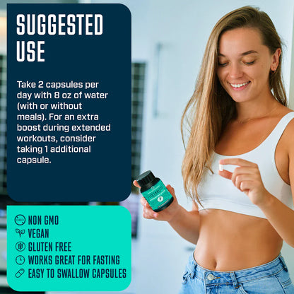 Six Key Nutrients electrolyte hydration capsules showing white pills in a blister pack for replenishing electrolytes.