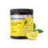 Lemonade-flavored Key Nutrients Electrolyte Recovery Plus Powder in a scoop, sugar-free electrolyte supplement for rehydration.