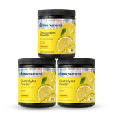 Key Nutrients Electrolyte Recovery Plus Powder in Lemonade flavor, sugar-free electrolyte powder for rehydration and mineral replenishment.
