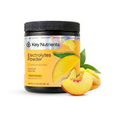 Key Nutrients Electrolyte Recovery Plus Powder in Lemonade flavor, sugar-free electrolyte supplement for hydration, 90 servings.