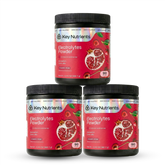 Key Nutrients electrolyte recovery plus powder in lemonade flavor, sugar-free electrolyte supplement in a resealable container.