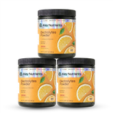 Key Nutrients Electrolyte Recovery Plus Powder in Lemonade flavor, sugar-free electrolyte powder for rehydration and replenishment.