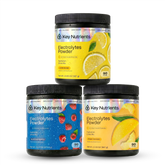 Key Nutrients Electrolyte Recovery Plus powder in lemonade flavor, sugar-free electrolyte mix for hydration, 90 servings.