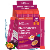 Key Nutrients Electrolyte Recovery Plus Powder in Lemonade flavor, sugar-free electrolyte drink mix, 90 servings in a resealable pouch.