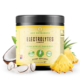 Key Nutrients Electrolyte Recovery Plus Powder in Lemonade flavor, sugar-free electrolyte powder for hydration, 90 servings.