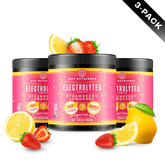 Key Nutrients Electrolyte Recovery Plus Powder in Lemonade flavor, sugar-free electrolyte supplement for hydration and recovery.