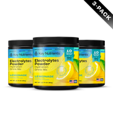 Key Nutrients Electrolyte Recovery Plus Powder in Lemonade flavor, sugar-free electrolyte powder for hydration and replenishment.