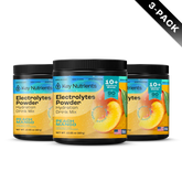 Key Nutrients electrolyte recovery plus powder in lemonade flavor, sugar-free electrolyte supplement for hydration, 90 servings.