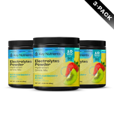 Key Nutrients Electrolyte Recovery Plus Powder in Lemonade flavor, sugar-free electrolyte supplement for hydration, 90 servings.
