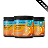 Key Nutrients Electrolyte Recovery Plus Powder in Lemonade flavor, sugar-free electrolyte powder for hydration, 90 servings.