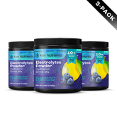 Key Nutrients Sugar-Free Electrolyte Recovery Plus Powder in Lemonade flavor, 90 servings, ideal for hydration and electrolyte replenishment.