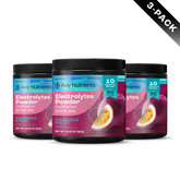 Key Nutrients Electrolyte Recovery Plus Powder in Lemonade flavor, sugar-free electrolyte powder for hydration, 90 servings.