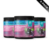 Key Nutrients Electrolyte Recovery Plus Powder in Lemonade flavor, sugar-free electrolyte supplement for hydration and replenishment.