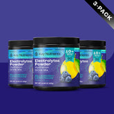 Key Nutrients Electrolyte Recovery Plus Powder in Lemonade flavor, sugar-free electrolyte supplement for hydration, 90 servings.