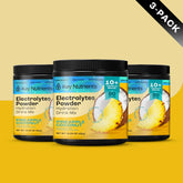 Key Nutrients Electrolyte Recovery Plus Powder in Lemonade flavor, sugar-free electrolyte powder for hydration, 90 servings.
