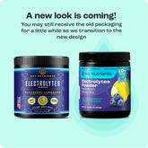 Key Nutrients Electrolyte Recovery Plus Powder in Lemonade flavor, sugar-free electrolyte powder for hydration, 90 servings.
