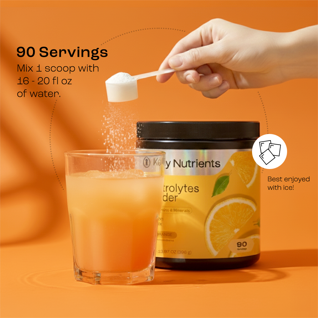 Key Nutrients Electrolyte Recovery Plus Powder in Lemonade flavor, sugar-free electrolyte supplement for rehydration and recovery.