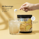 Key Nutrients electrolyte recovery plus powder in lemonade flavor, sugar-free electrolyte supplement for hydration, 90 servings