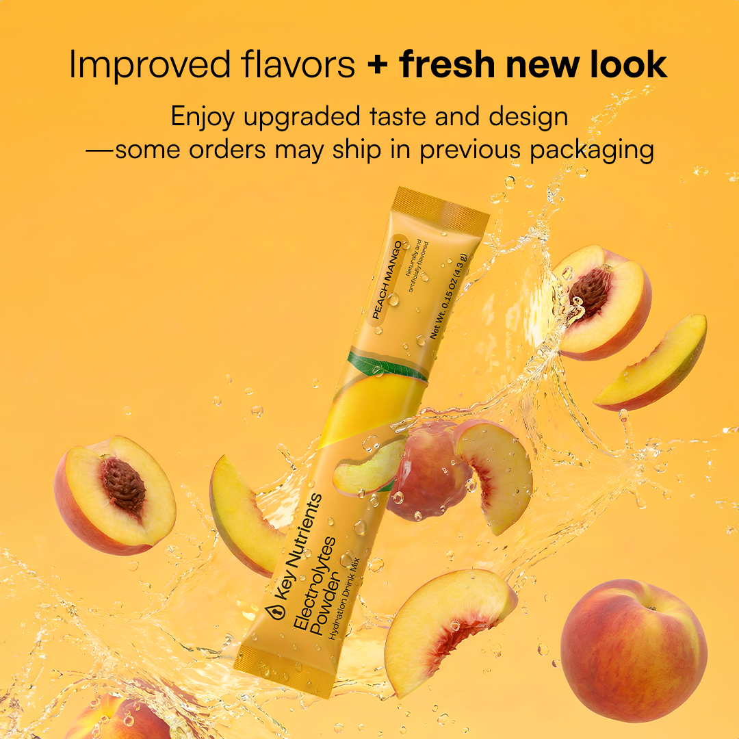 Key Nutrients Electrolyte Recovery Plus Powder in Lemonade flavor, sugar-free electrolyte powder for rehydration and electrolyte balance.