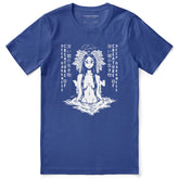 Deep Darkness T-Shirt by Yūjin Clothing featuring a black fabric and minimalist design for casual wear.