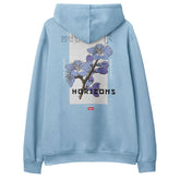 Yūjin Clothing Horizons Hoodie featuring a cozy fit, soft fabric, and a stylish design with the horizon logo on the front.