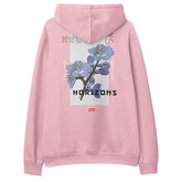 Yūjin Clothing Horizons Hoodie in soft fabric with a relaxed fit, featuring a minimalist design and hood for casual wear.